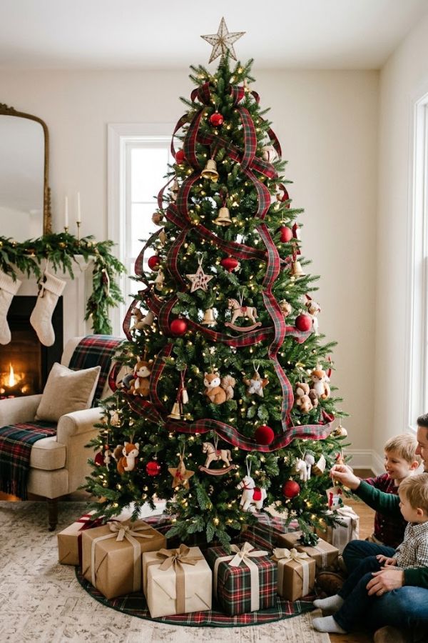 Ralph Lauren-Inspired Christmas Tree for Kids and Families